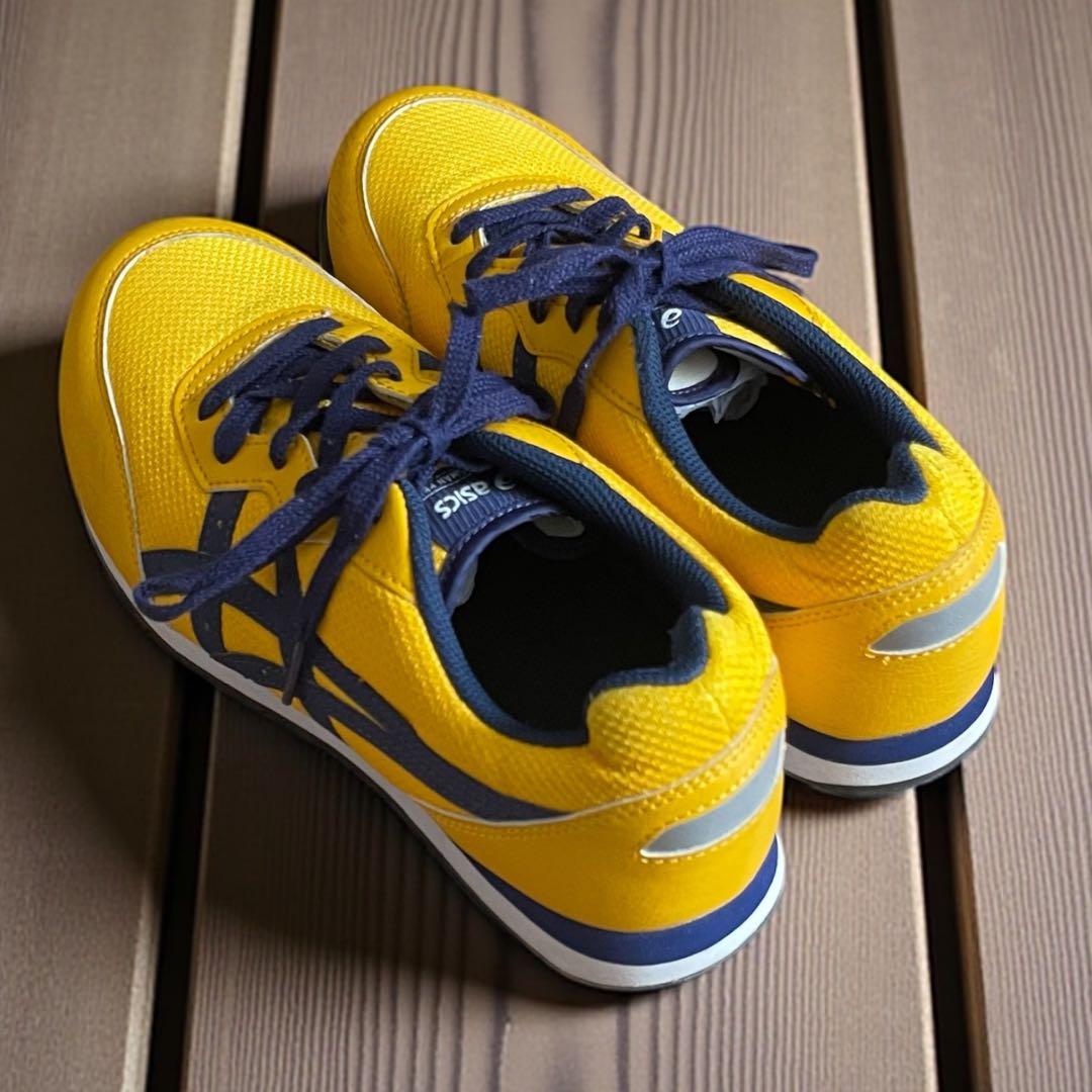 ASICS アシックス 安全靴 FCP201 JSAA認定 イエロー 24.5