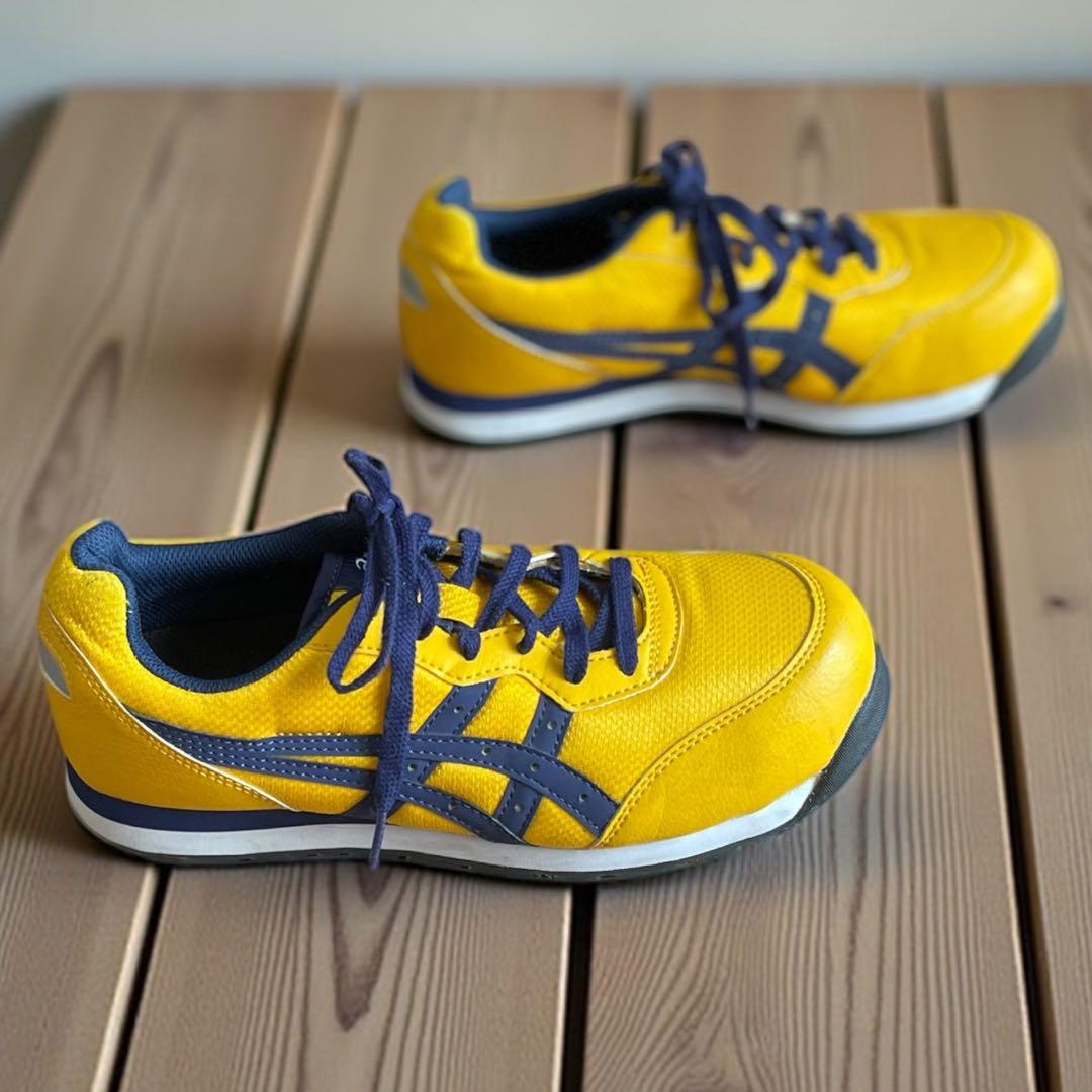 ASICS アシックス 安全靴 FCP201 JSAA認定 イエロー 24.5