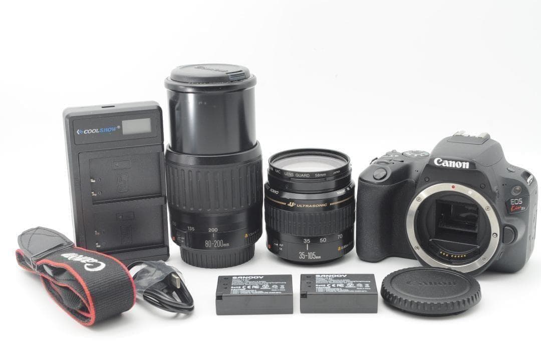 ●超美品⑦●新春初売りSALE● Canon EOS Kiss x9 ダブル