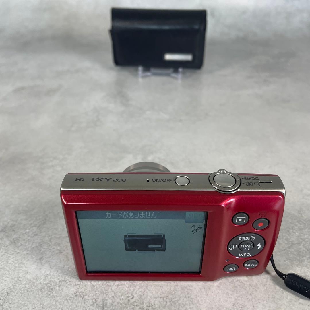 ✨極美品✨ Canon IXY 200 レッド オールド コンデジ 充電器セット