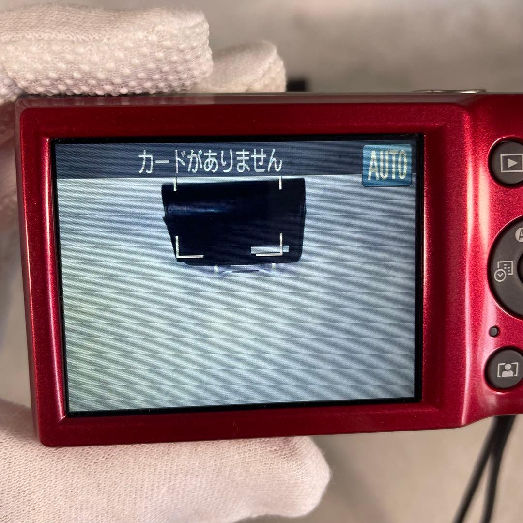 ✨極美品✨ Canon IXY 200 レッド オールド コンデジ 充電器セット