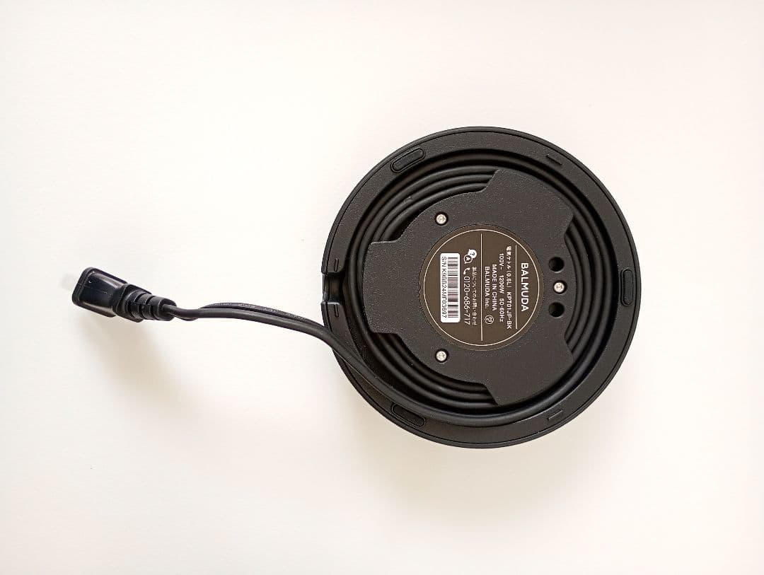 BALMUDA The Pot ブラック 電気ケトルKPT01-JP(新型)