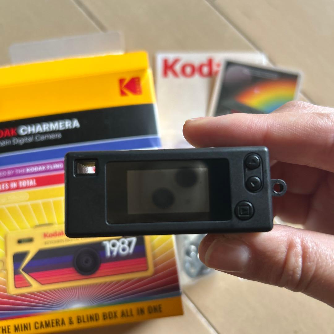 値下げ◎KODAK CHARMERA トイカメラ TYPE05 ブラック 黒 虹