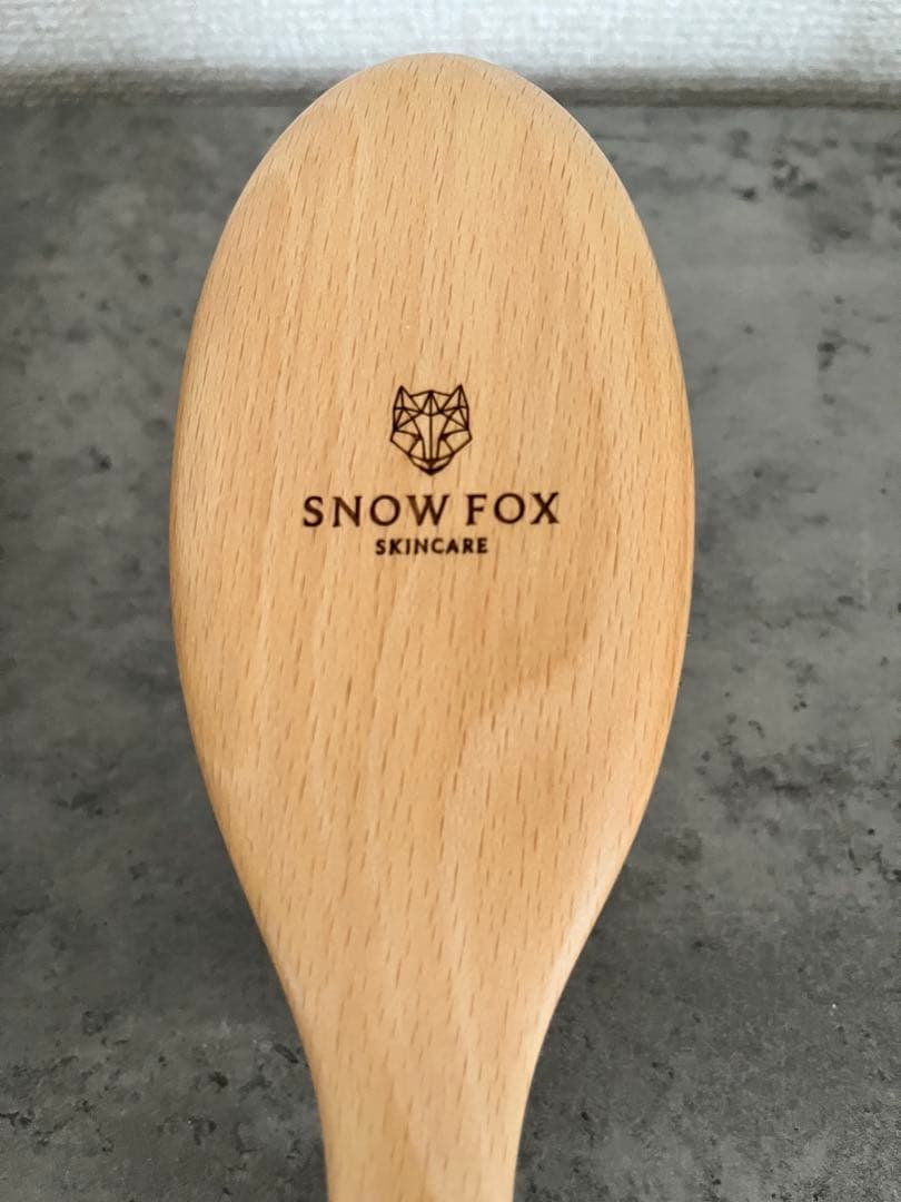 美品 FOX プレミアム FOX カッサ ウッド ヘアブラシ