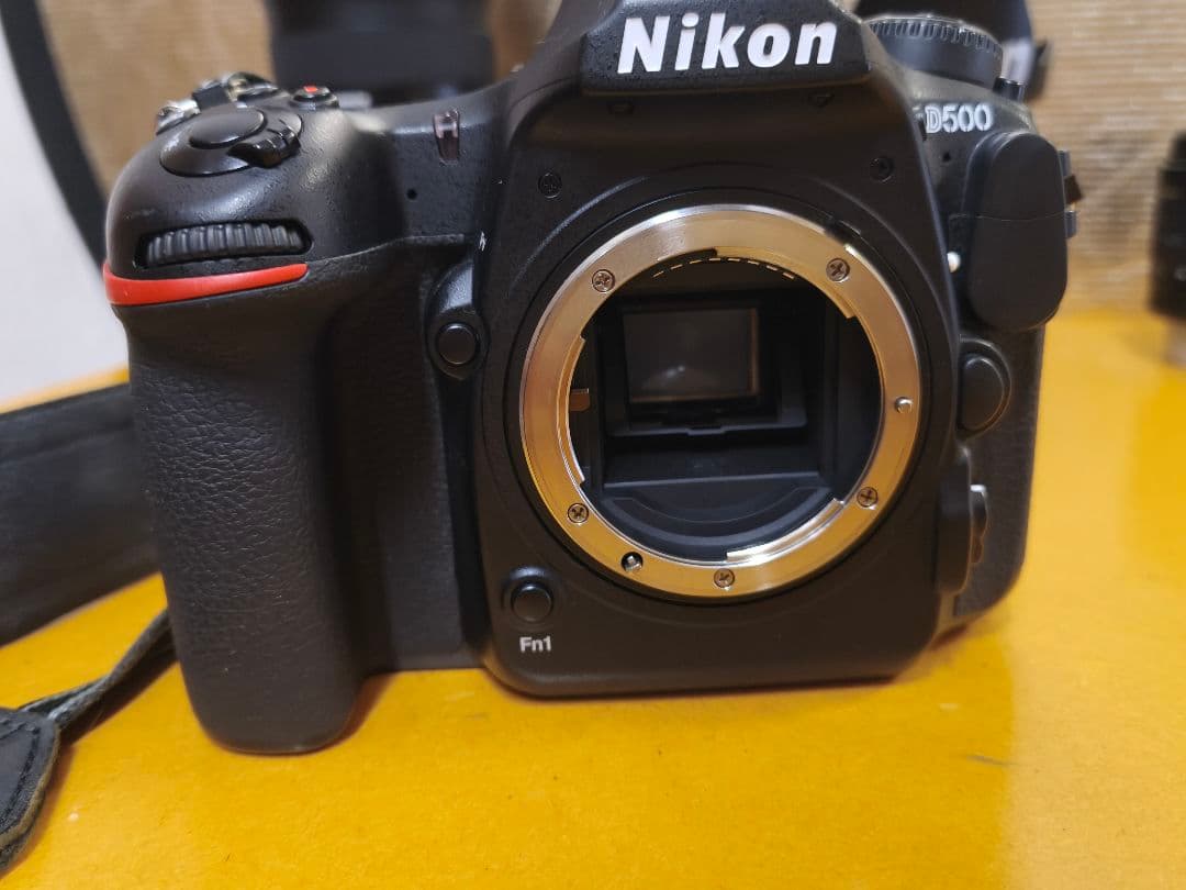Nikon D500 ショット数3,5672回レンズ3本 付属品多数