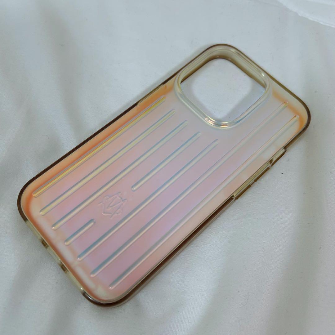 RIMOWA リモワ iPhone15Pro ケース ポリカーボネート オーロラ