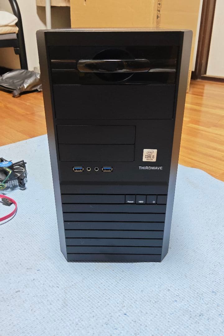 THIRDWAVE ドスパラPCケース おまけ10世代マザボメモリ電源引き出し