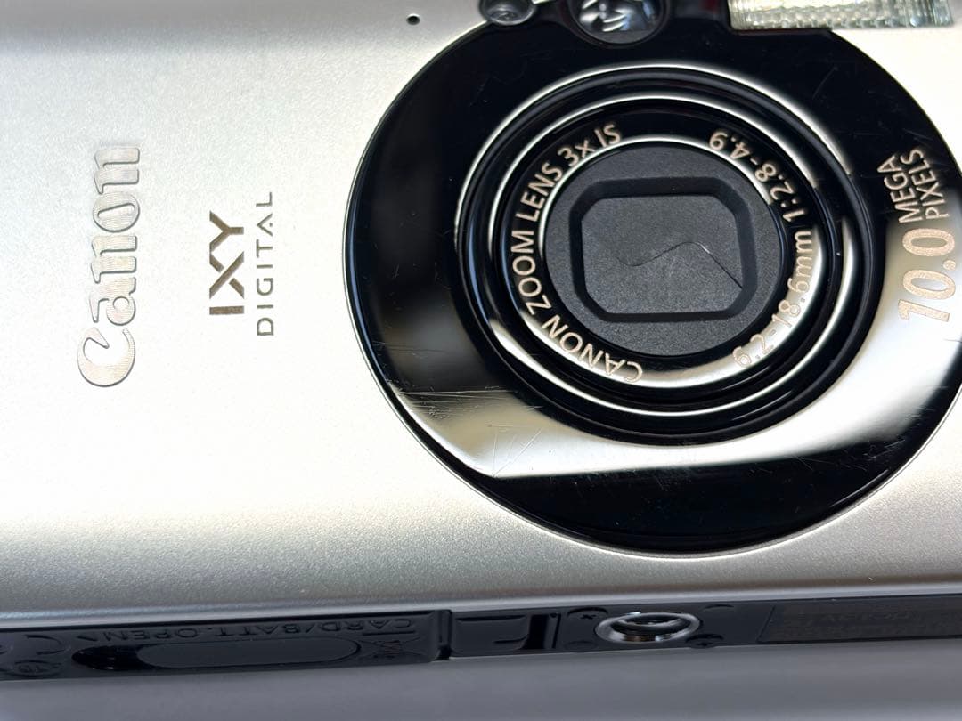 Canon IXY DIGITAL 25 IS シルバー 美品 付属有