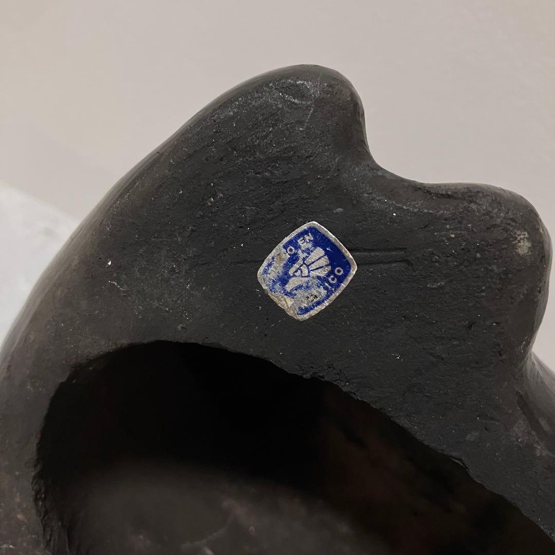 メキシコ　ヴィンテージ　オアハカ　黒陶　バロネグロ　置物　オブジェ
