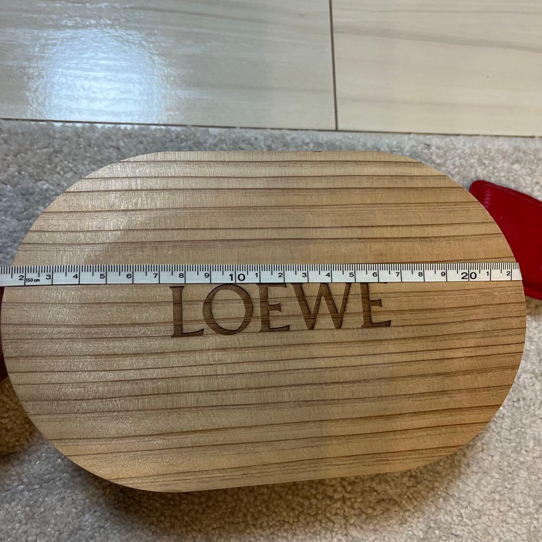 LOEWE　ロエベ　50周年　曲げわっぱ　小物入れ　箱　弁　スプーン　ハンカチ