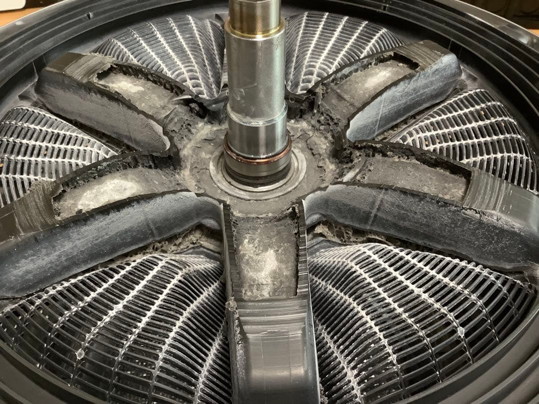 【メンテ済】パナソニック ドラム式洗濯機 モーター AXW401-3AH0