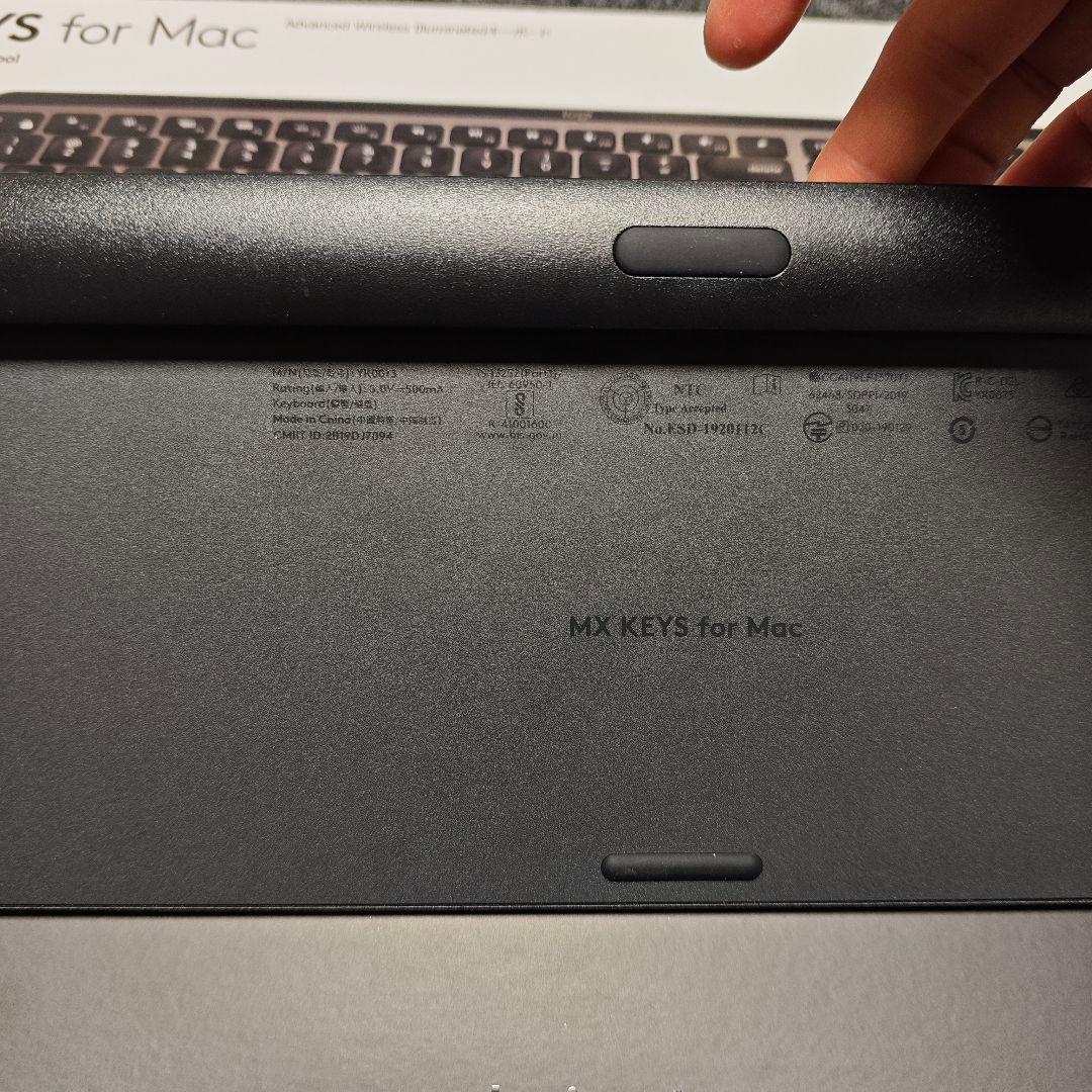 Logicool MX KeyS for mac US 配列　かなり美品