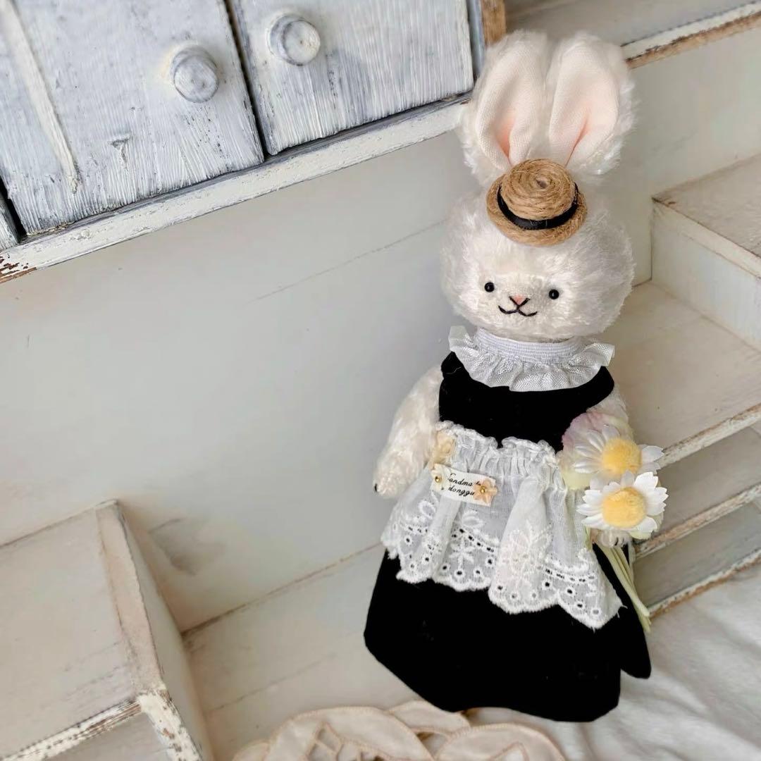 優しいうさぎさん アーティストベア 海外作家様 ハンドメイド ぬいぐるみ