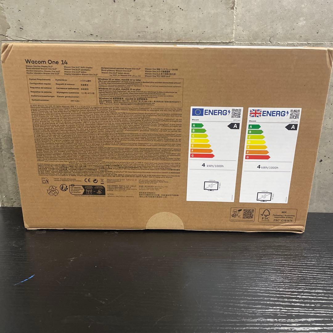 Wacom One 液晶ペンタブレット 14 TDTC141W0