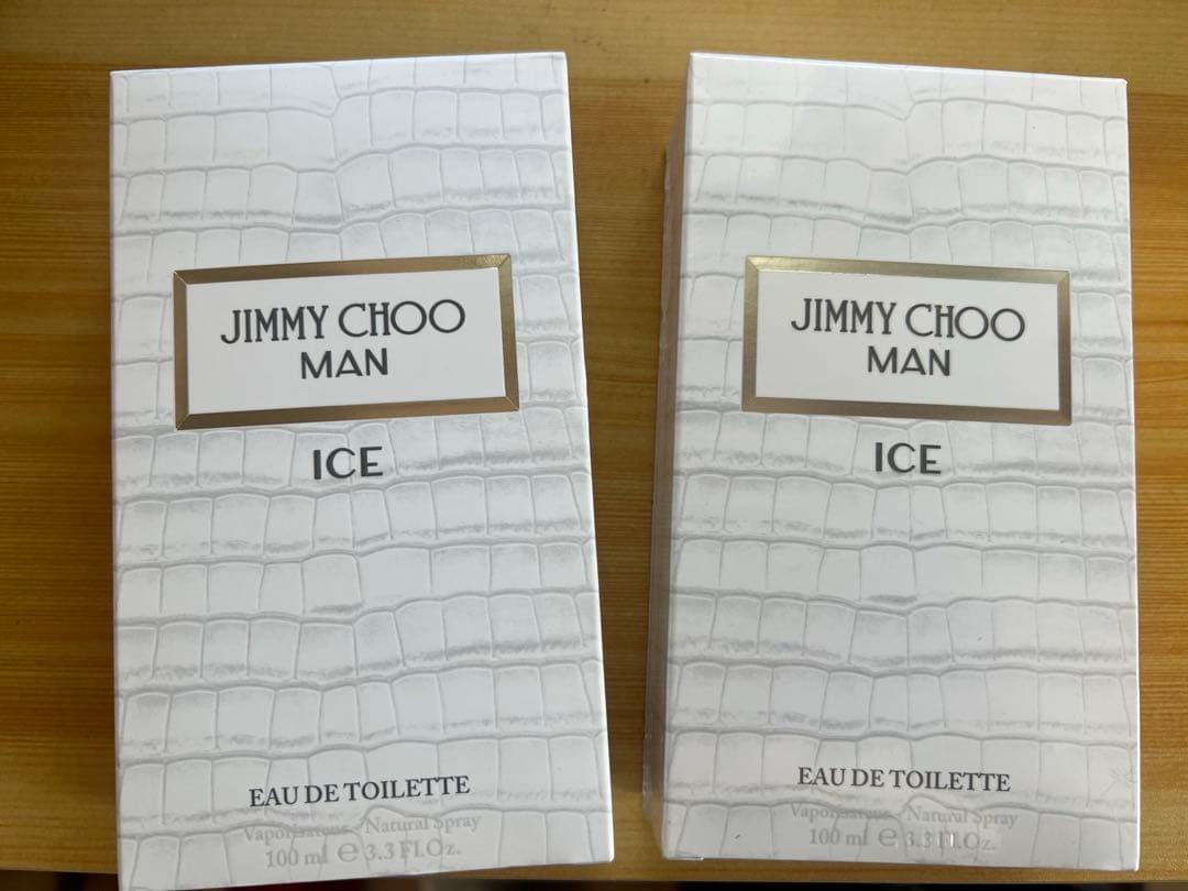 新品未開封一点のみJIMMY CHOO MAN ICE 100ml オードトワレ