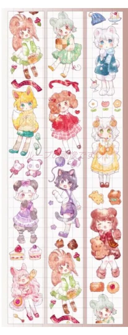 Set９▶人気作家もかろーる様３点切り売り海外人物バラ売り
