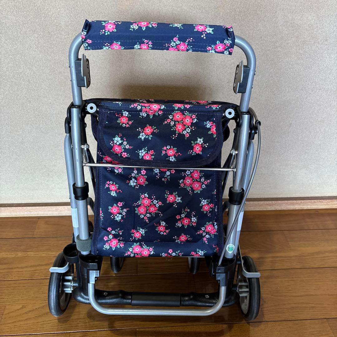 シルバーカー 軽量 歩行補助車 リズムRWC カート カゴ載せ可能 島製作所