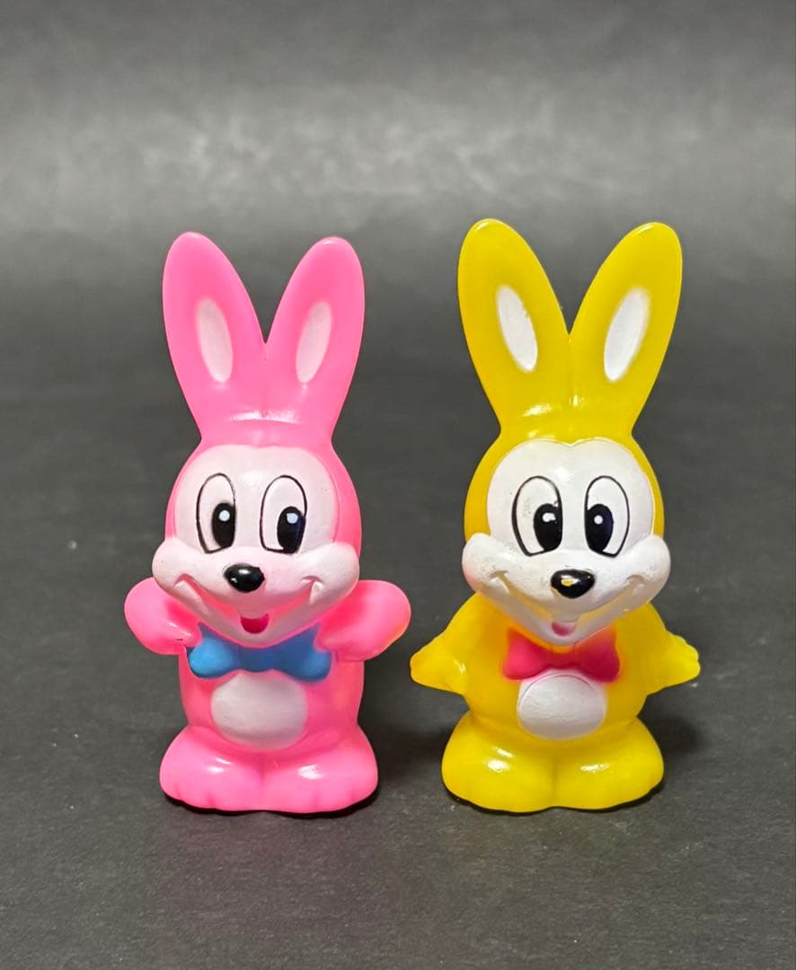 エスエス製薬 ピョンちゃん ピンク＆イエロー　大中小　6体セット
