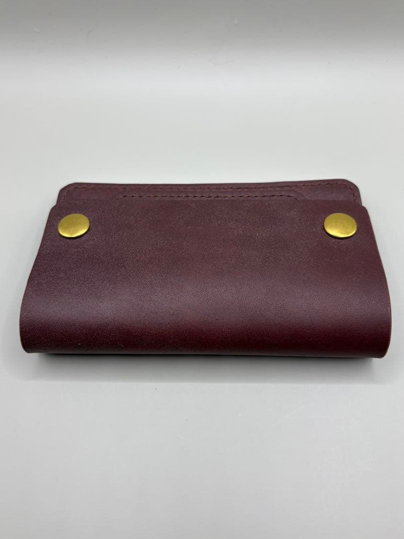 ミドルトラッカーウォレット HORWEEN　ラフィアン(ホーウィン社)