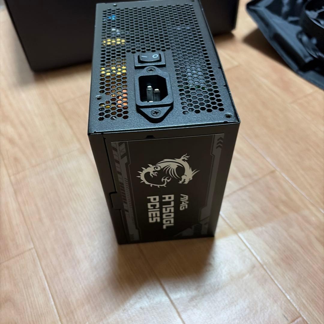 電源ユニット msi MAG A750GL PCIES 送料込み。