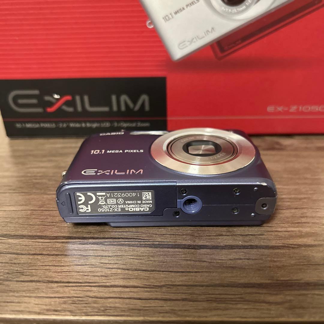 【箱付き】CASIO EXILIM EX-Z1050 ブルー