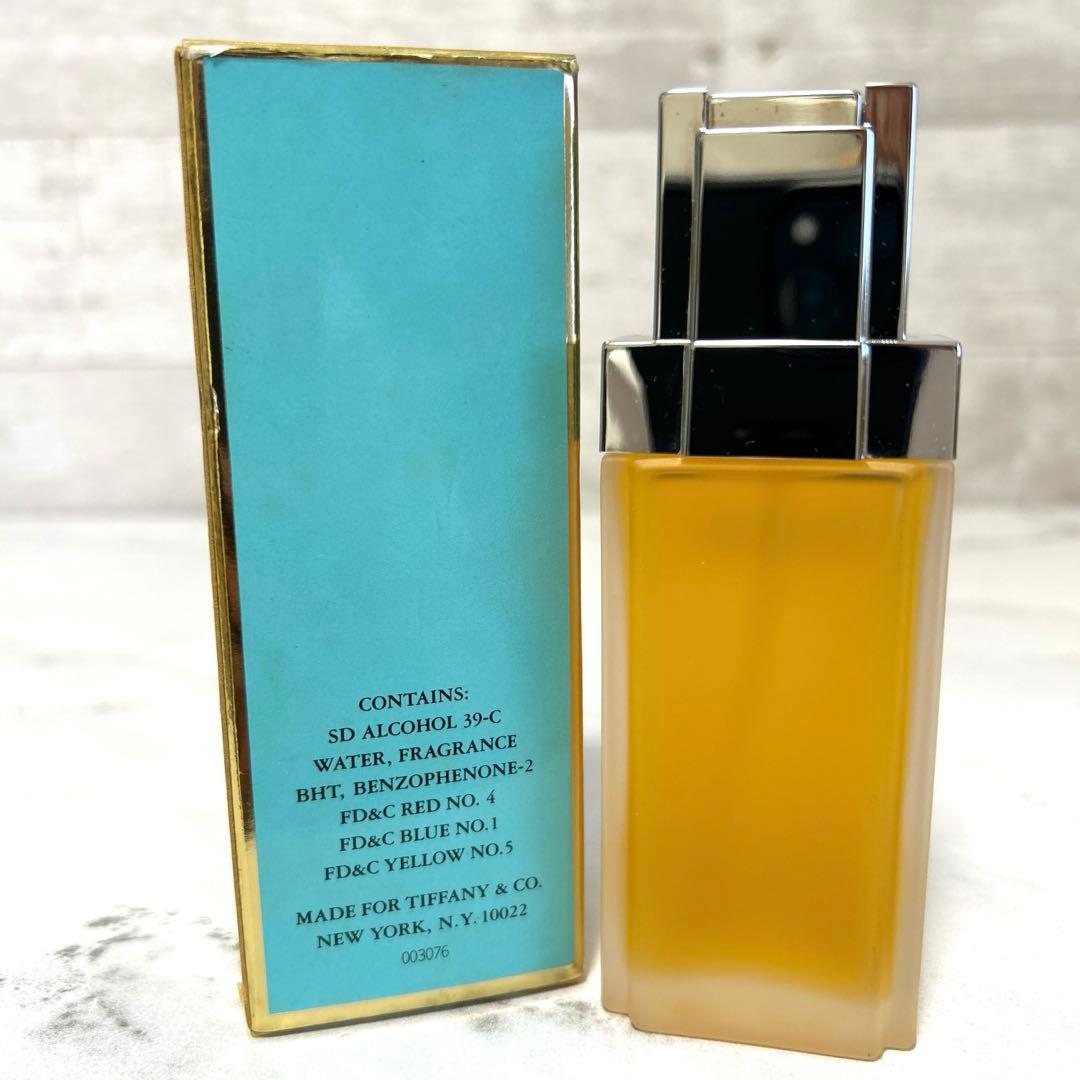ほぼ満量　ティファニー オードトワレ 50ml アトマイザー　F