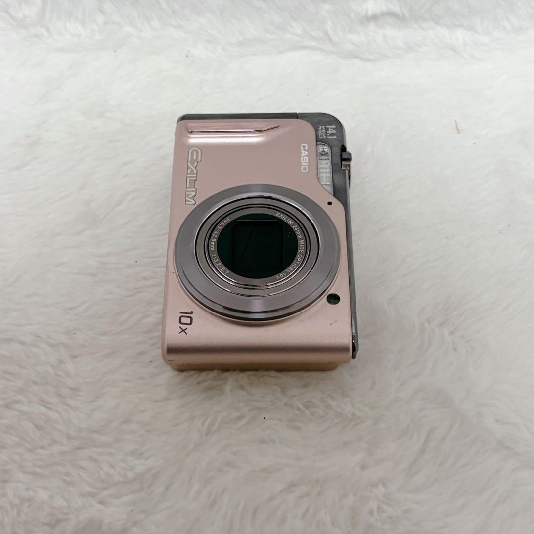 【外観極美品】CASIO EXILIM EX-H15 コンデジ カメラ ピンク