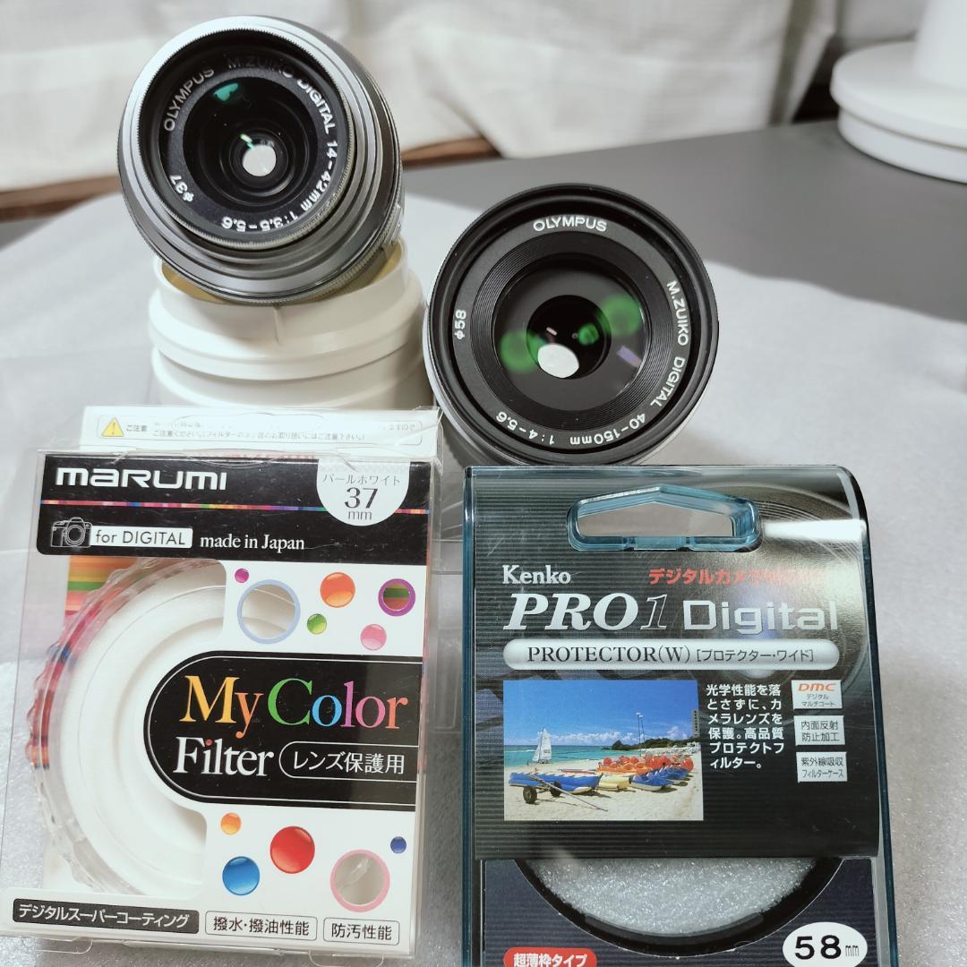 OLYMPUS レンズセット 14-42mm 40-150mm