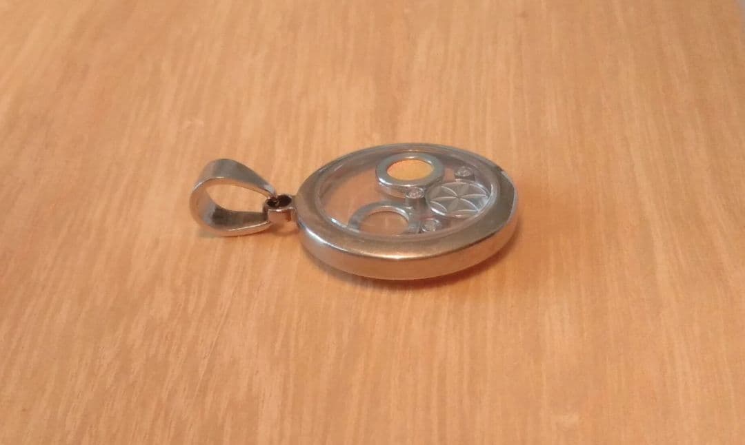 ナノバイブ　スウィングペンダント　旧デザイン　美品