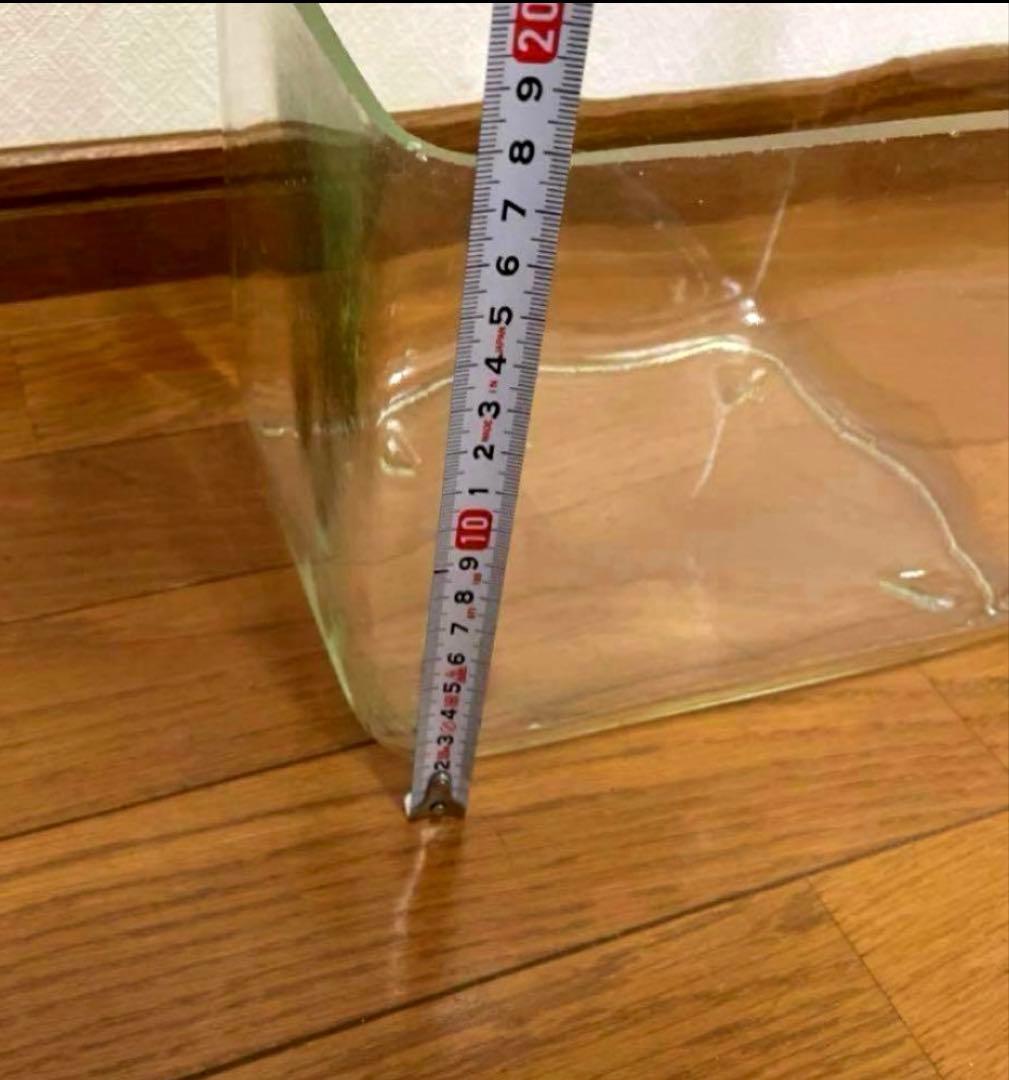 希少　アンティーク　ガラス水槽