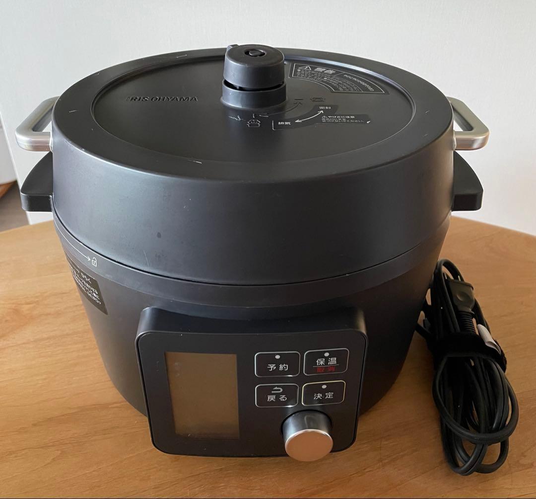 アイリスオーヤマ 電気圧力鍋 KPC-MA4-B 4.0L 黒
