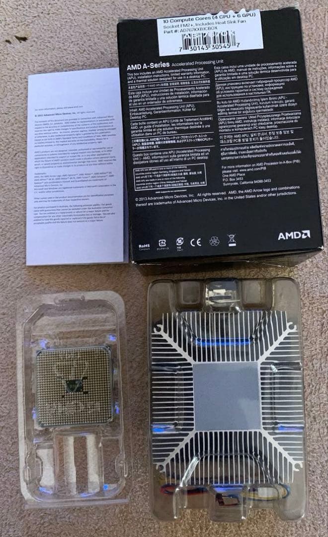 CPU AMD A8 7670K Black Edition