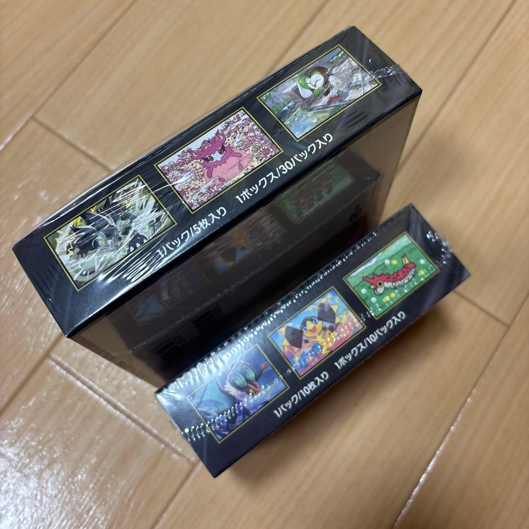 ポケモンカード ムニキスゼロ BOX✖️①& MEGAドリームEX BOX✖️①