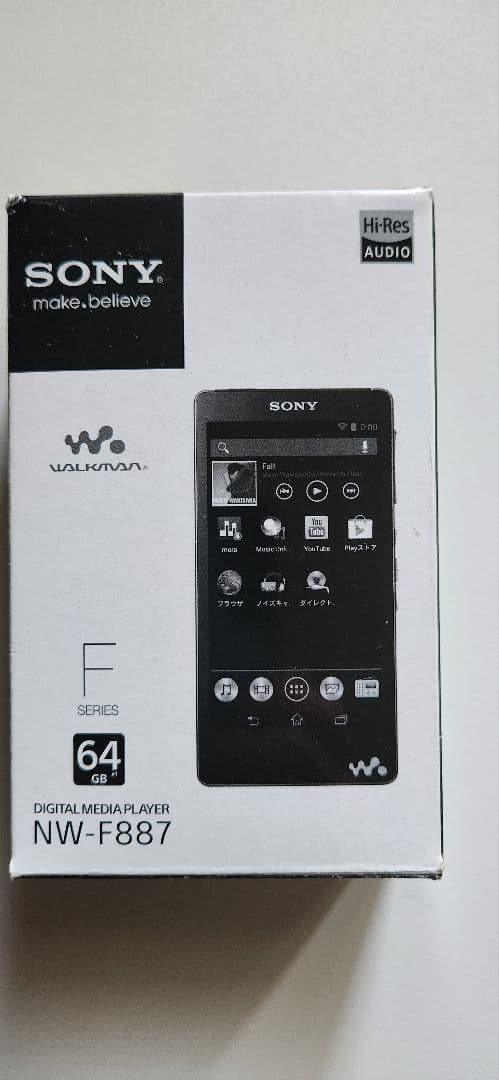 ポータブルプレーヤー SONY WALKMAN NW=F887