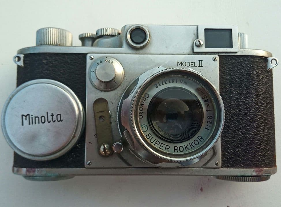 レトロ MINOLTA 35 レンジファインダー フィルムカメラ