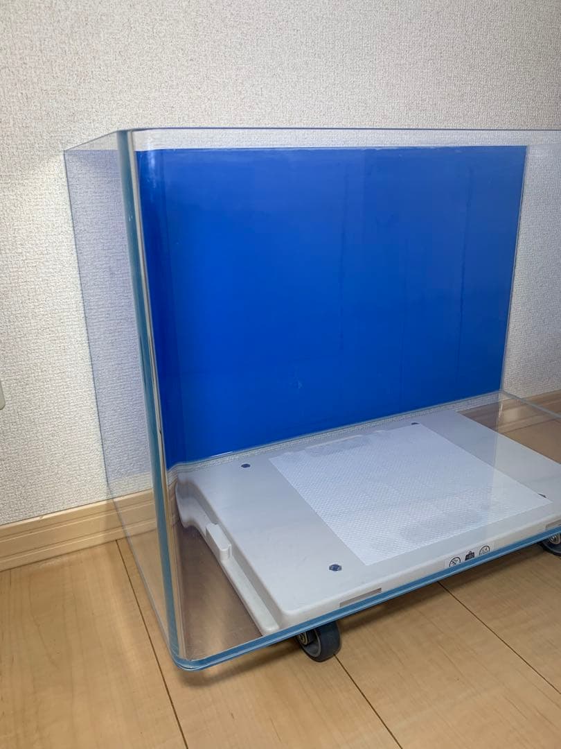 【送料込】ガラス水槽 アクロ60 スーパークリア 前面曲げ 60×30×36cm