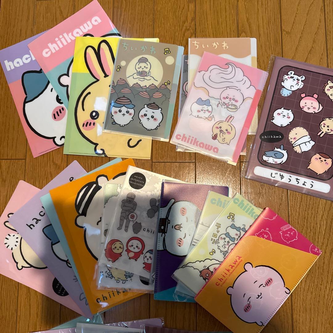 ちいかわ　ステーショナリー　子供マスク　シールなどなど計60点程　【新品】