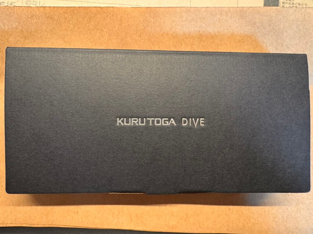 uni KURUTOGA DIVE アビスブルー 0.5mm