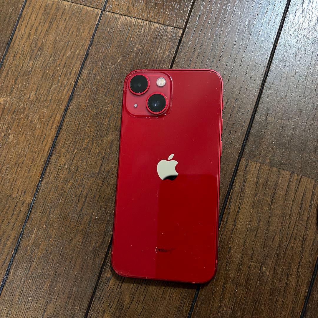 Apple iPhone 13mini (PRODUCT(RED)) 本体
