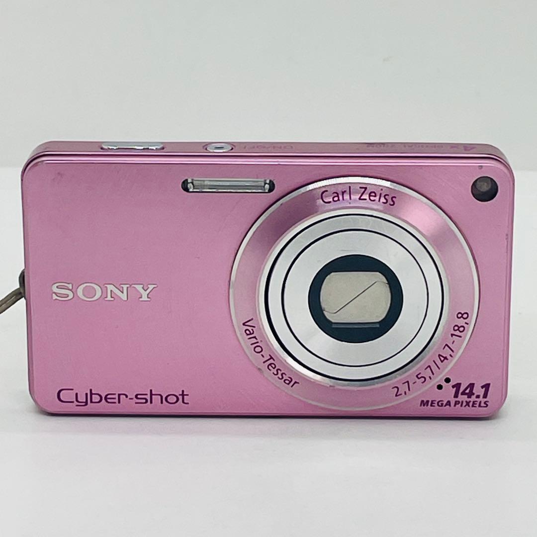 SONY コンパクトデジタルカメラ　DSC-W350 ピンク