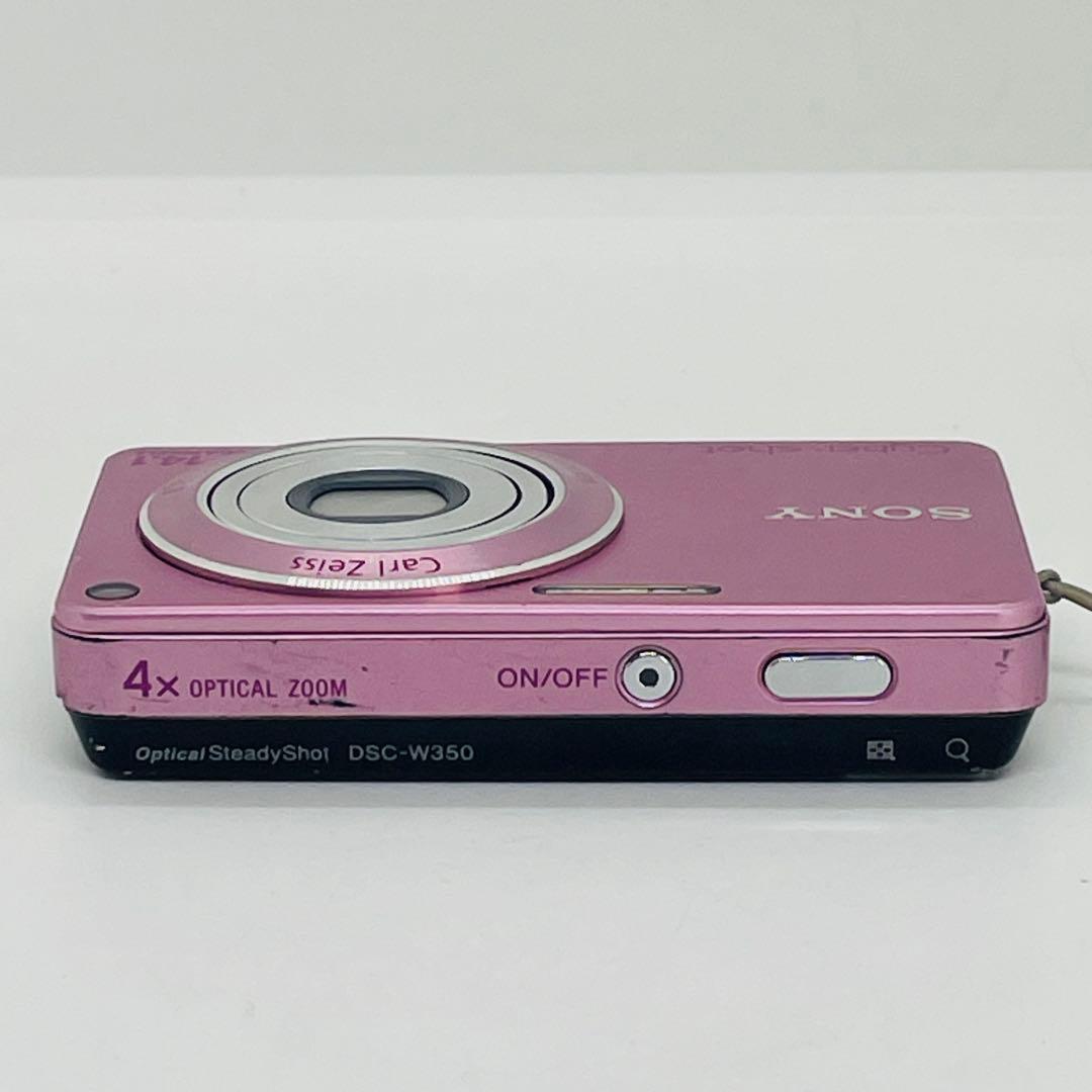 SONY コンパクトデジタルカメラ　DSC-W350 ピンク
