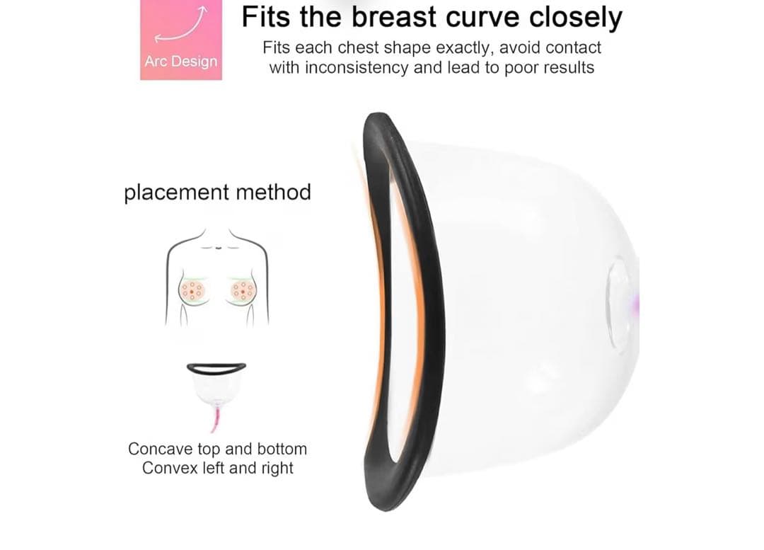 乳房マッサージャー電気、多機能ポータブル胸部マッサージャー脂肪吸引