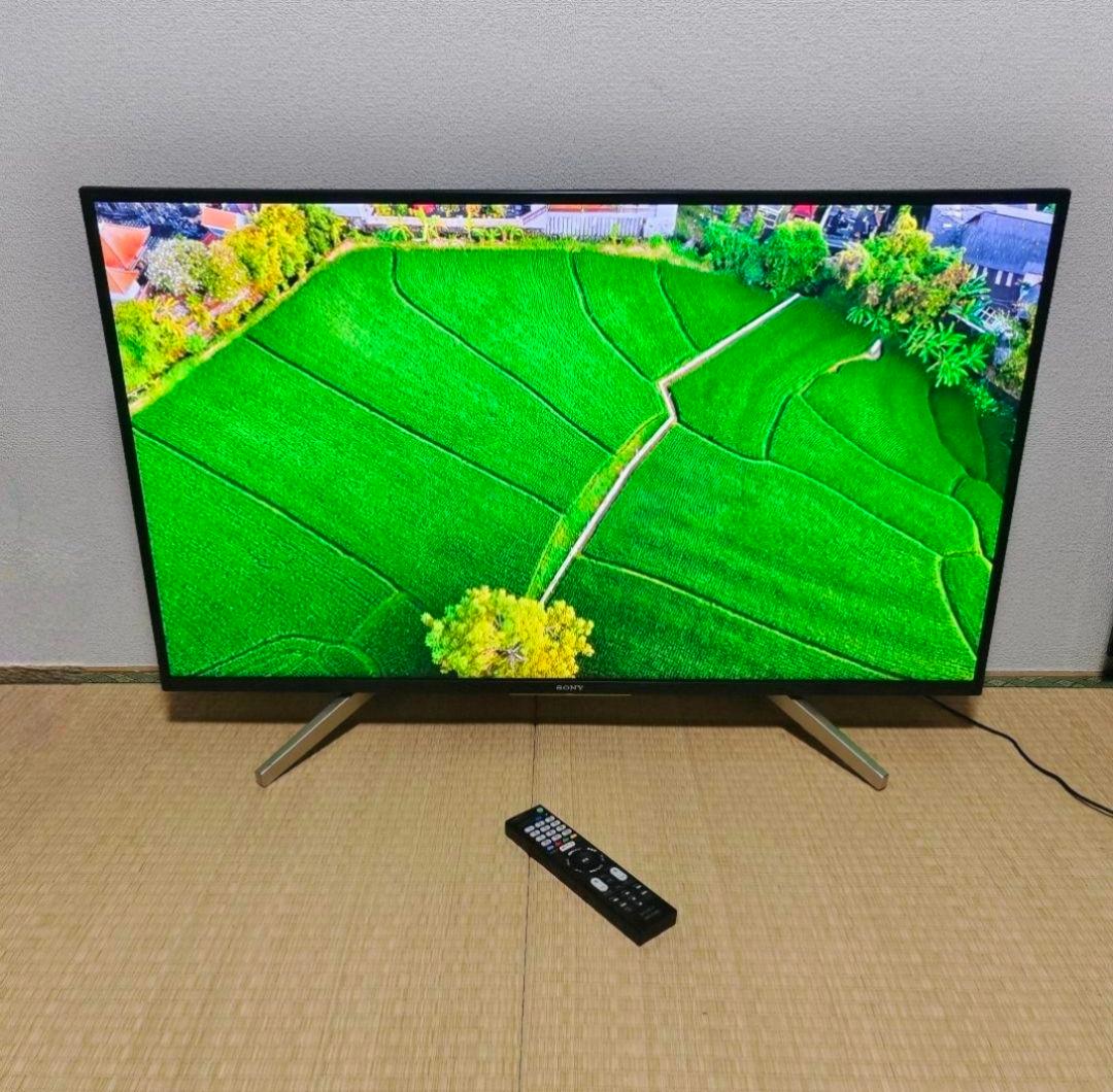4Kスマートテレビ SONY 49型 ネット動画✨地上波 Android内蔵