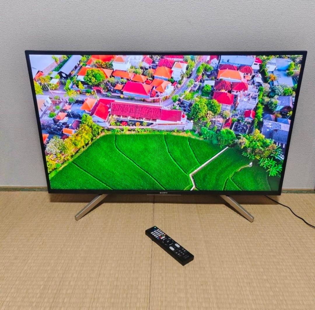 4Kスマートテレビ SONY 49型 ネット動画✨地上波 Android内蔵