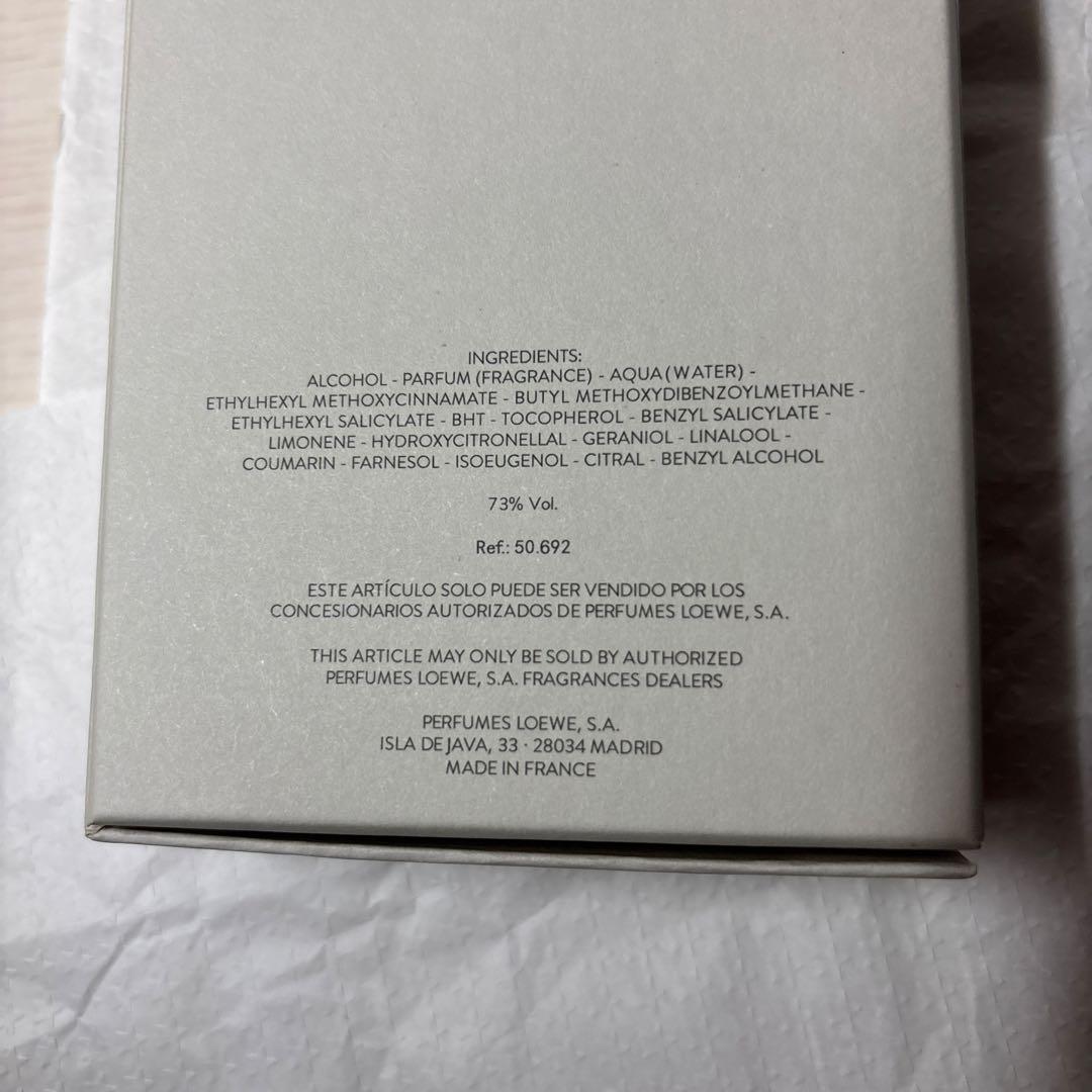 香水(女性用) LOEWE 001 Woman Eau de Parfum 100ml