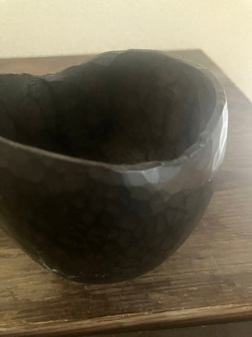 黒色木製椀 矢野義憲　bowl