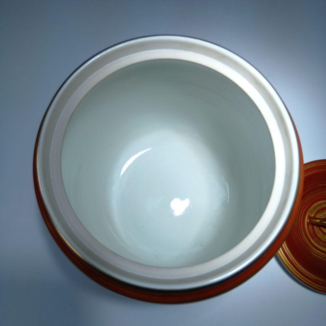 値下げ茶道具　手塚祥堂　色絵金彩台子皆具一式　共箱　美品