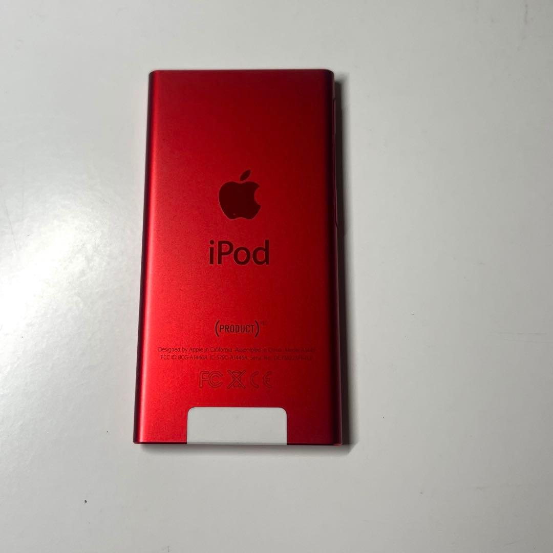 iPod nano 第7世代/16GB/レッド〈MD744J〉