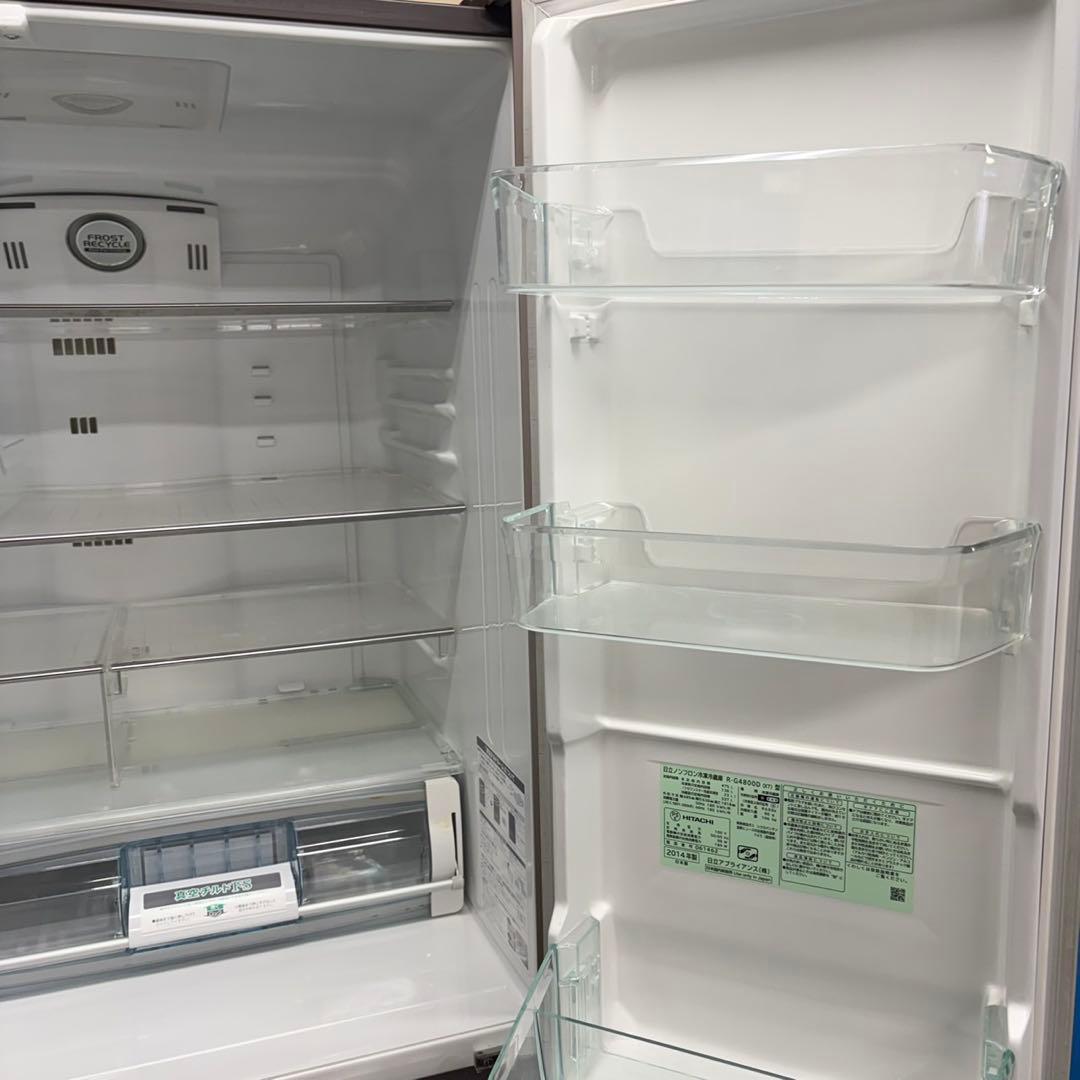 926 大型　家庭用　冷蔵庫　日立　6ドア　観音開き　400〜500ℓ 値引き可