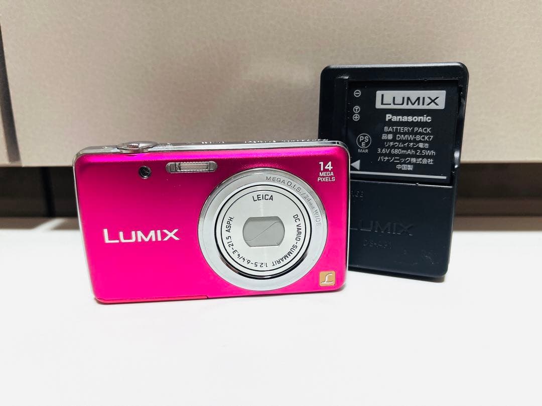 [極美品✨] Panasonic LUMIX DMC-FH6 ピンク